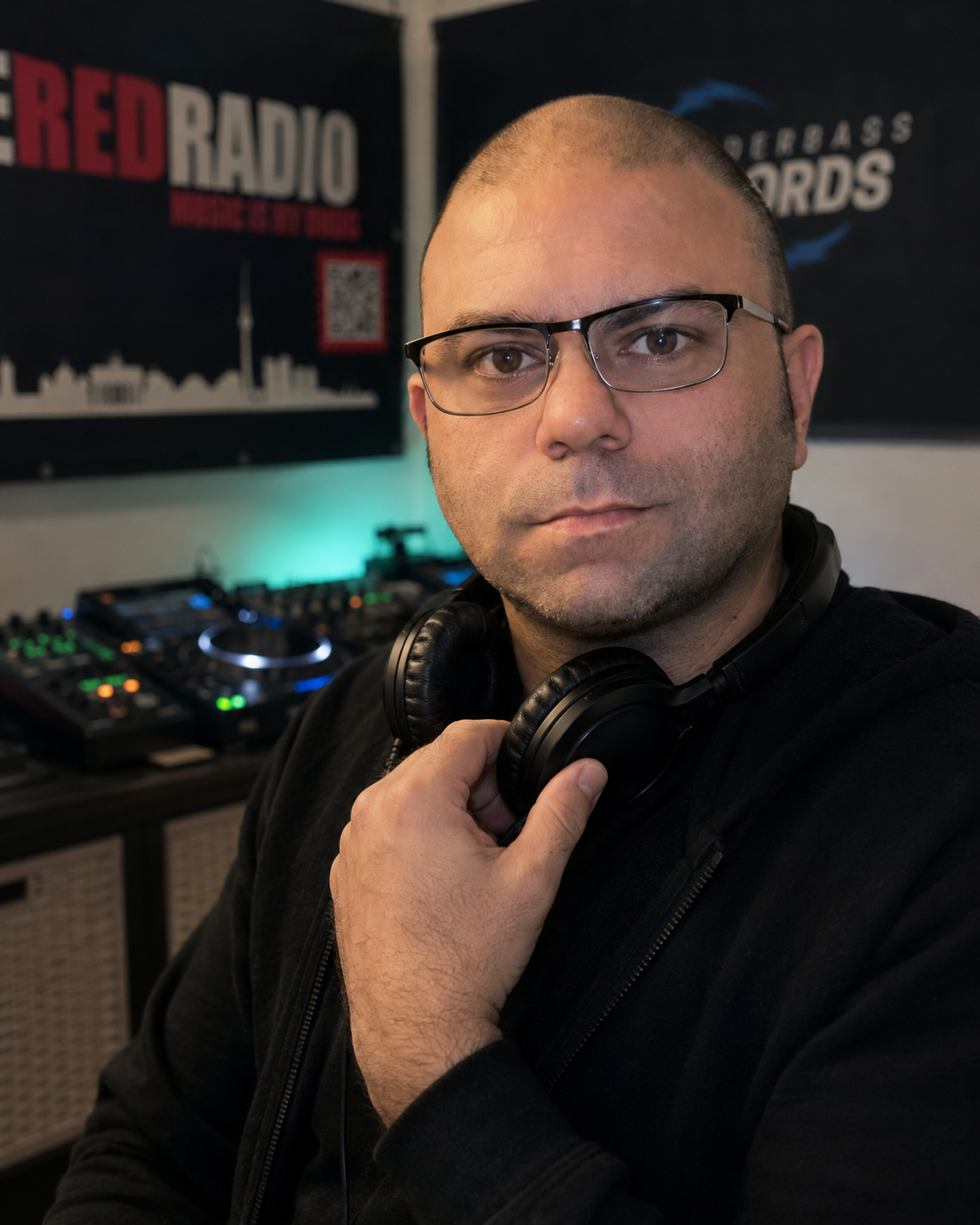 Deejay Tronixx — Close-Up — Studio Session