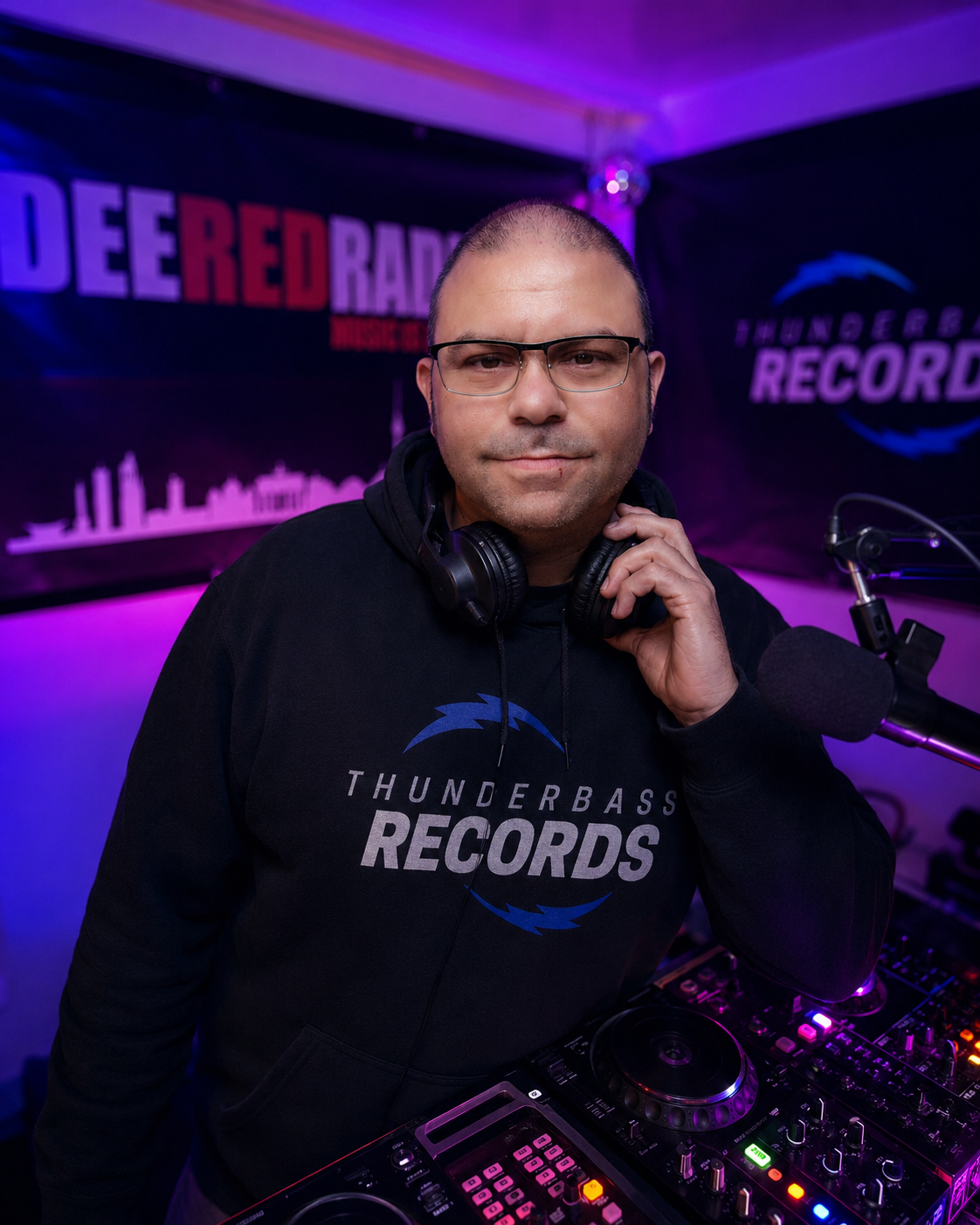 Deejay Tronixx — Studio Portrait